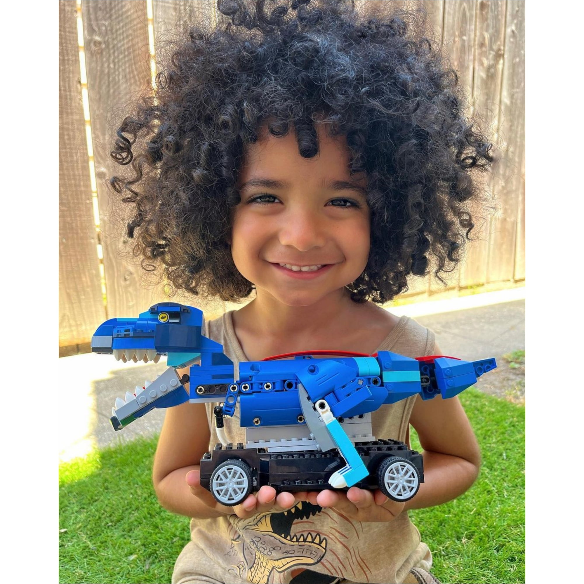 Yerloa Dinosaur Toys for Boys Age 8-12, 343 Pcs Dino Building Kit with Remote Control, STEM Projects Building Blocks Sets, Jurassic Building Kits for Kids 6 7 8 9 10 11 12 + Year Old, Birthday Gifts - Image 3