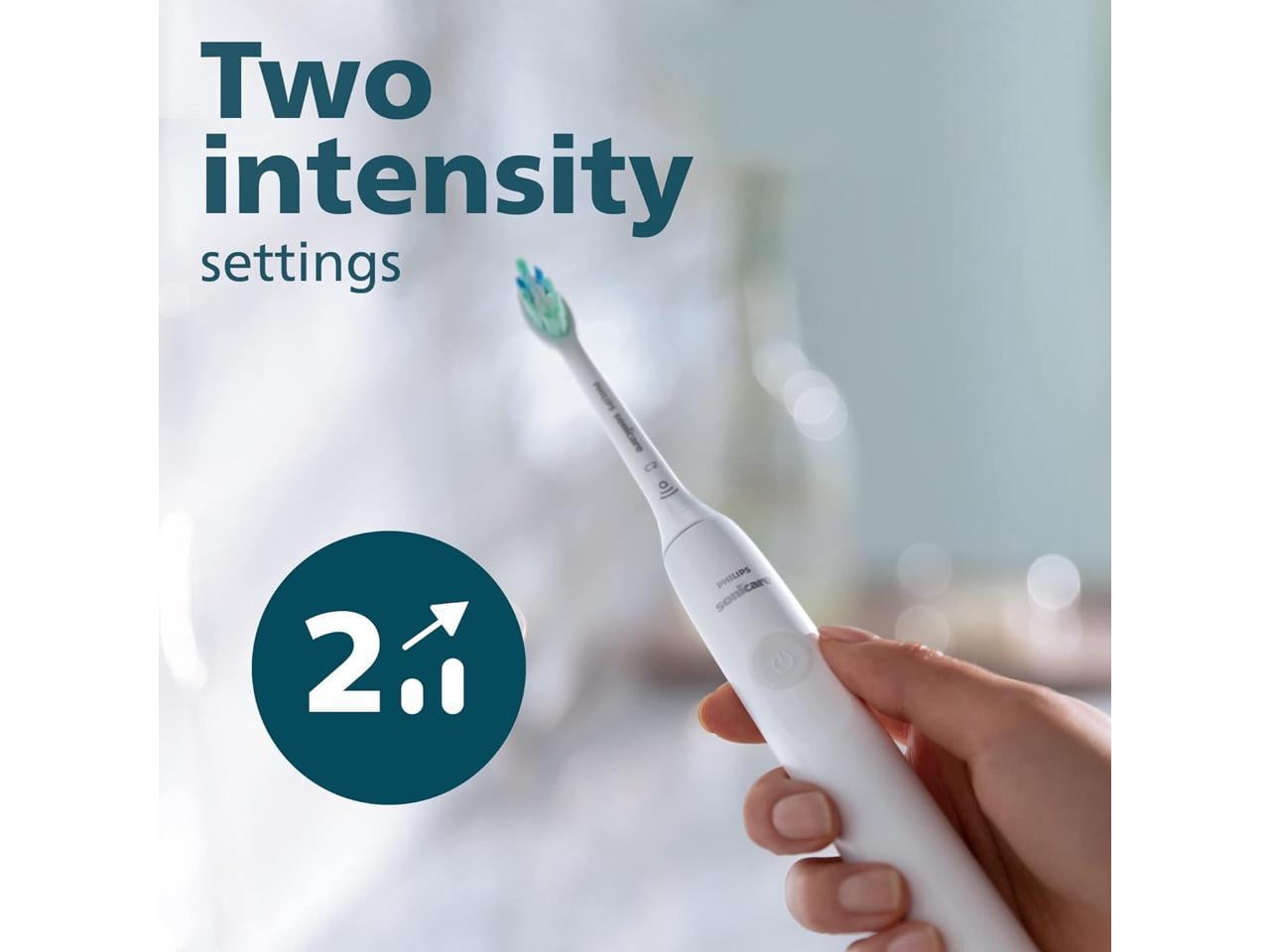 Philips Sonicare 4100 Power Toothbrush, Rechargeable Electric Toothbrush with Pressure Sensor, White (HX3681/23) - Image 9