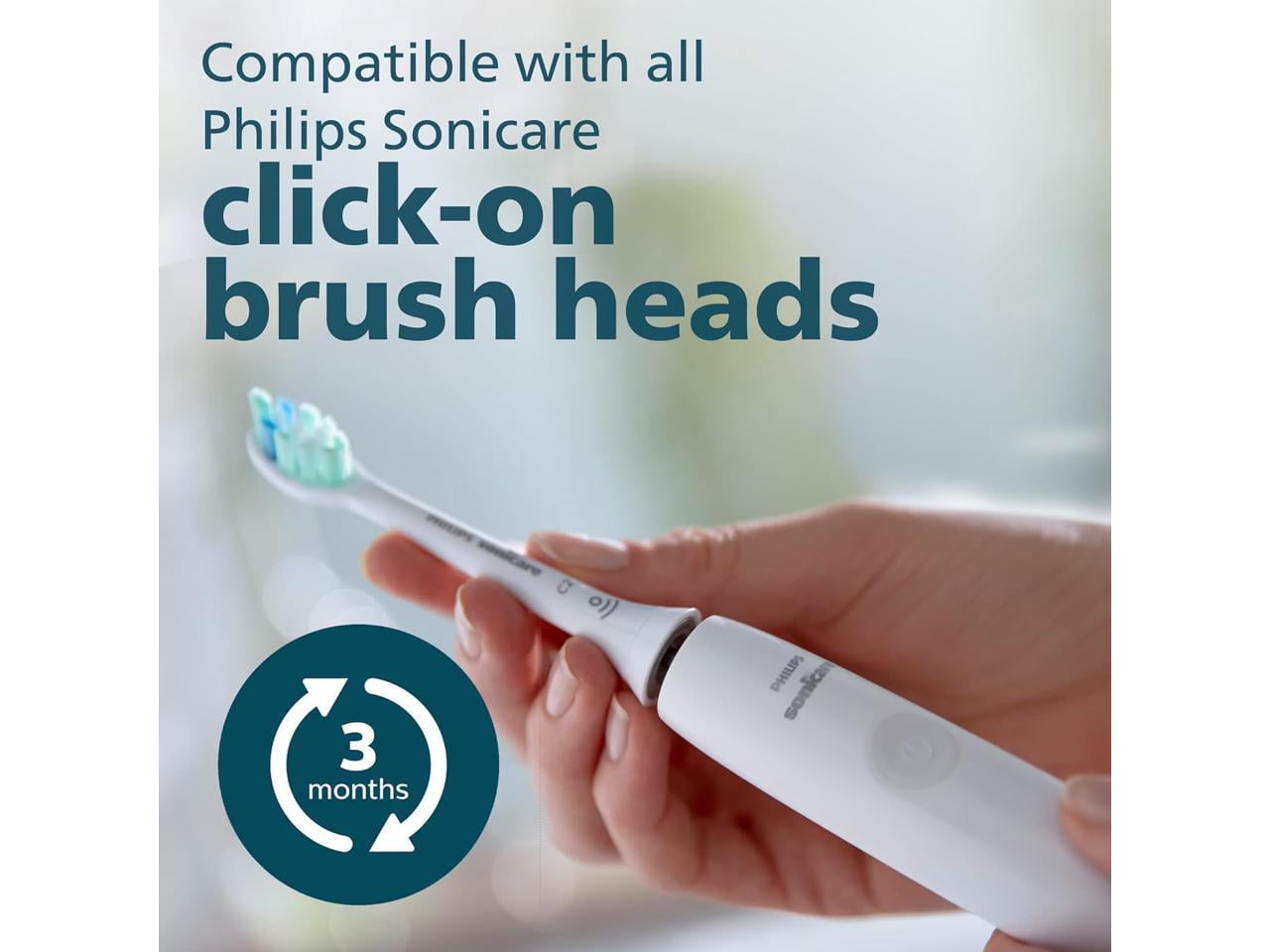 Philips Sonicare 4100 Power Toothbrush, Rechargeable Electric Toothbrush with Pressure Sensor, White (HX3681/23) - Image 10