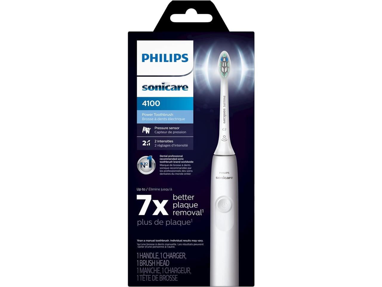 Philips Sonicare 4100 Power Toothbrush, Rechargeable Electric Toothbrush with Pressure Sensor, White (HX3681/23) - Image 14