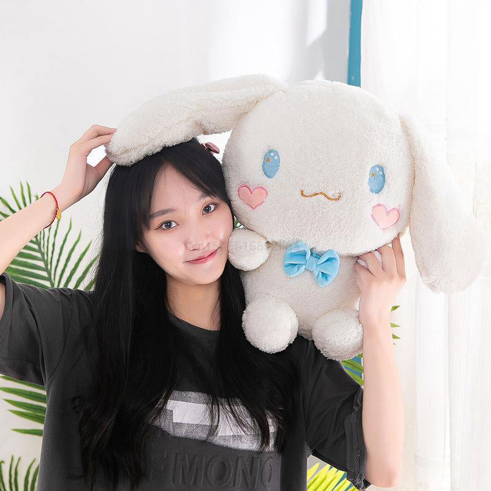 Anime Kawaii Cinnamoroll Plush Toys Pillow Action Figure Stuffed Animal Comfort Soft Doll Children Toys - Image 3