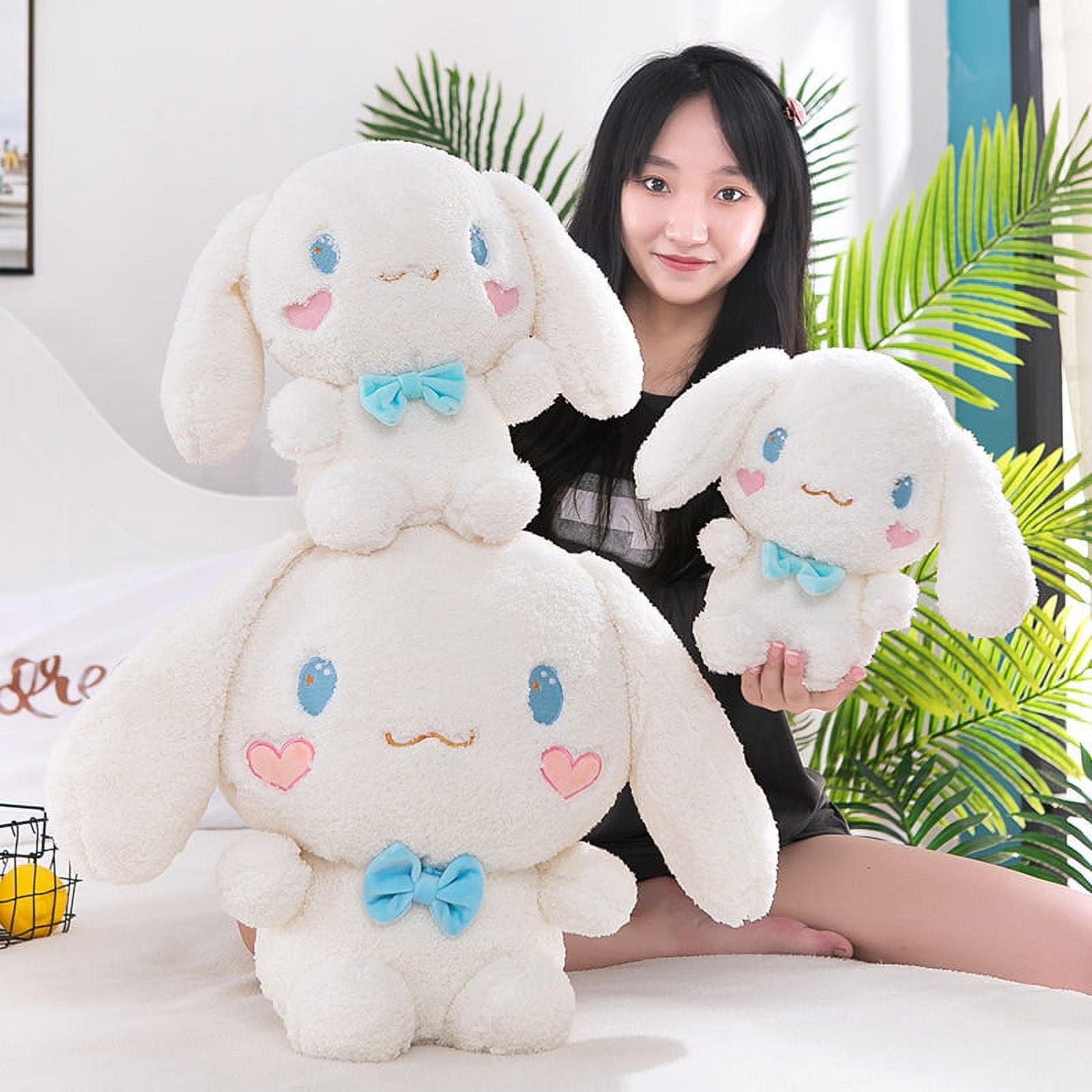 Anime Kawaii Cinnamoroll Plush Toys Pillow Action Figure Stuffed Animal Comfort Soft Doll Children Toys - Image 5