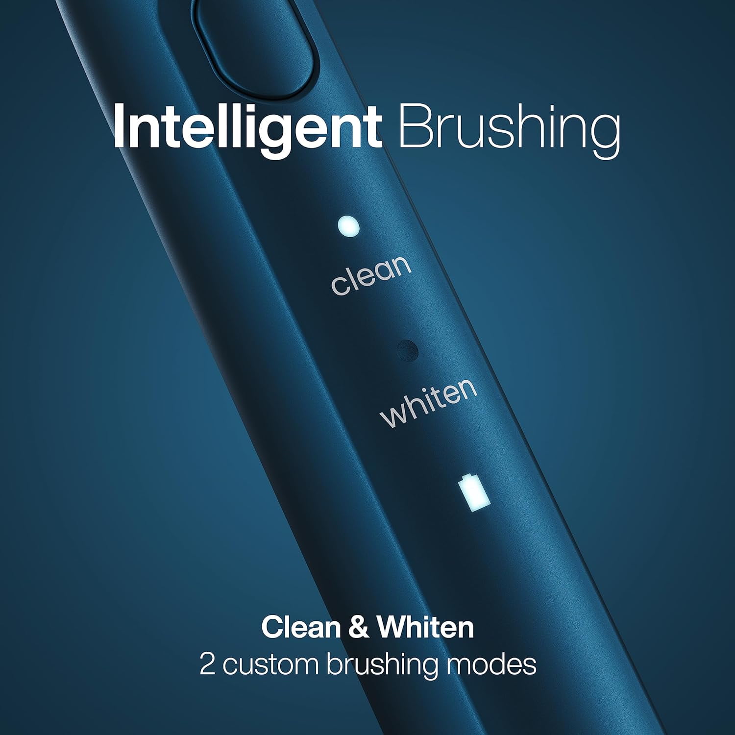 AquaSonic Icon Slim Electric Toothbrush - For Adults and Kids, Magnetic Holder, Travel Case, Rechargeable (Navy) - Image 4
