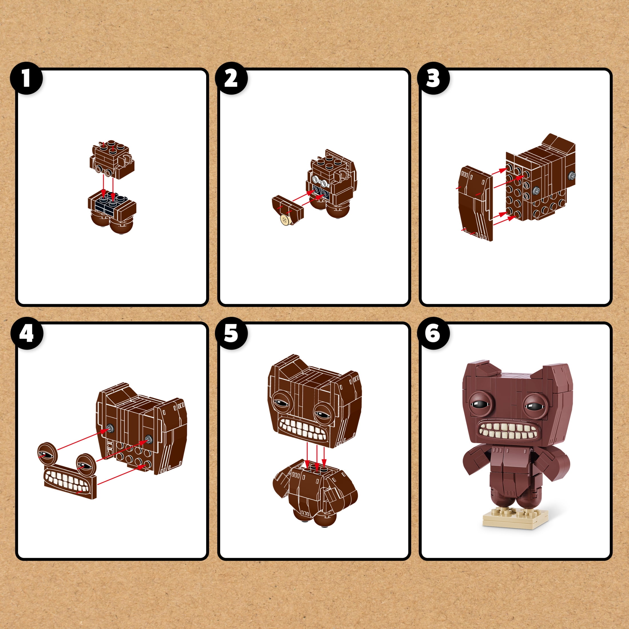 MAX Build More Premium Fugglers Collection (Squidge) Unboxing Toy & Building Brick by ZURU - Image 6