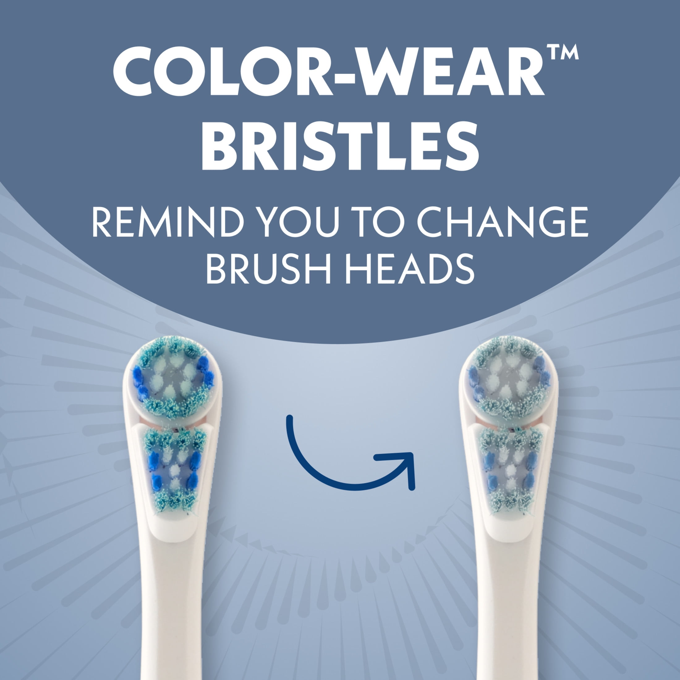 Spinbrush Smart Clean Battery Powered Electric Toothbrush, Soft Bristles, Midnight Blue - Image 8